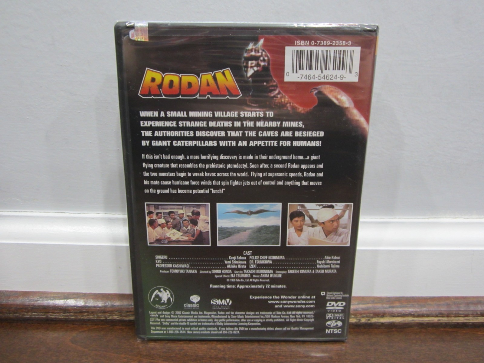 GODZILLA (5 DVD Lot) King of the Monsters, Revenge, Rodan, Mothra, Mechagodzilla