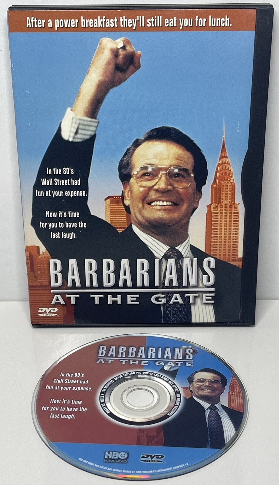 Barbarians At The Gate (DVD, 1993, James Garner, Joanna Cassidy, OOP) Cad