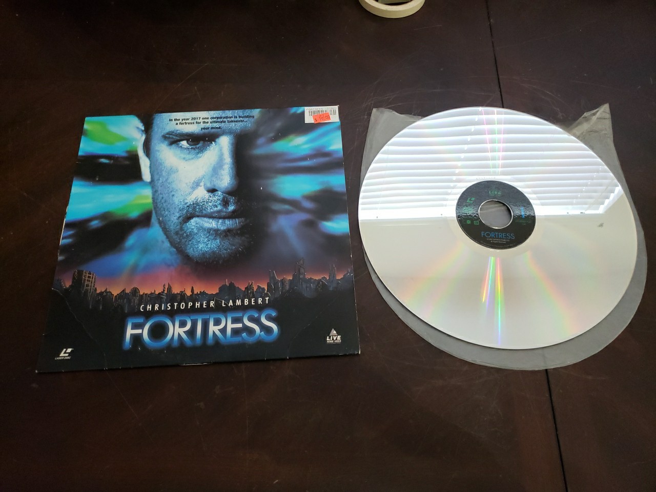 Fortress Laserdisc Christopher Lambert Sci-fi Set In 2017 Made In 1992 W16