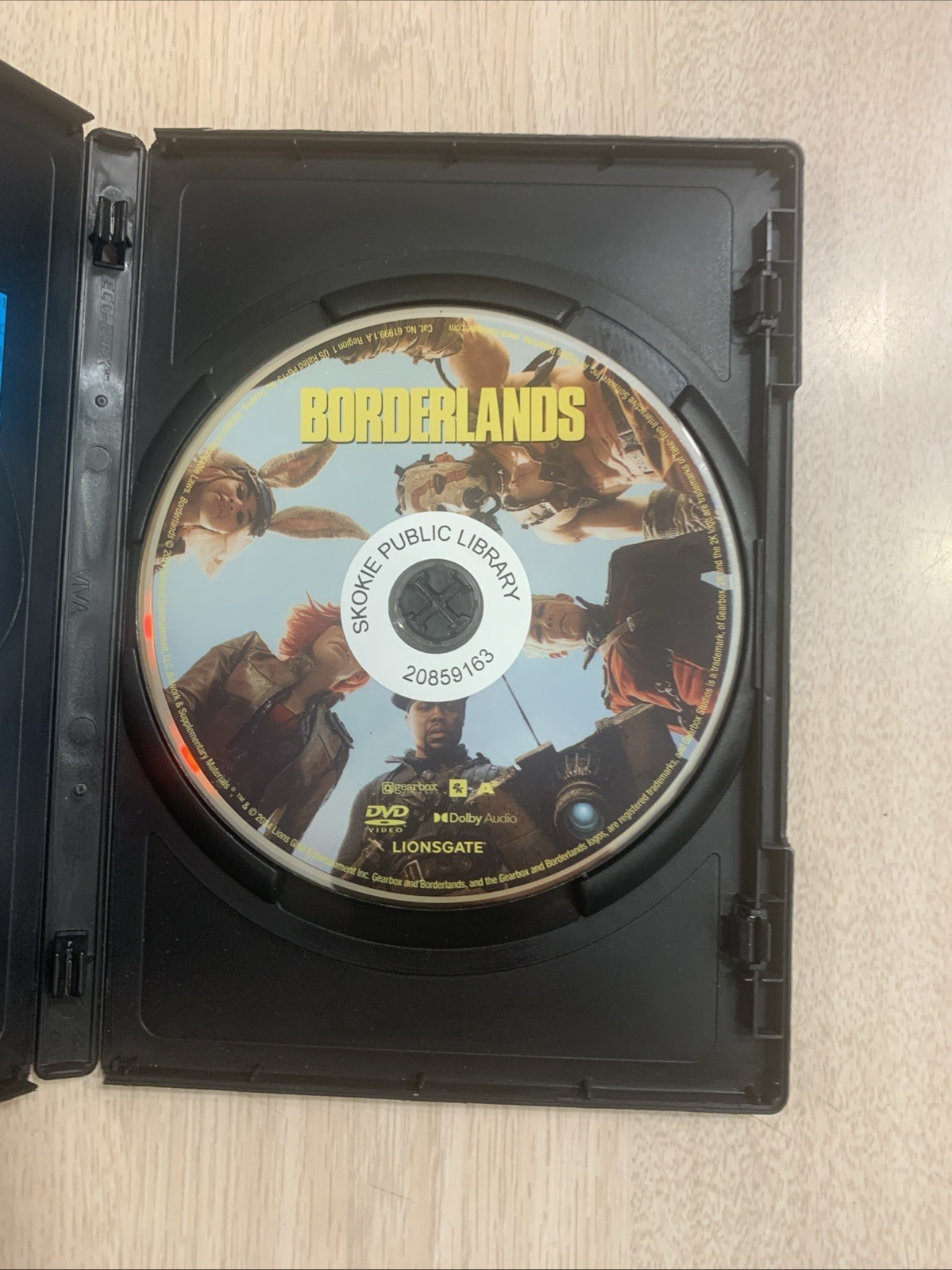 BORDERLANDS DVD 2024 PLAYS GREAT CATE BLANCHETT KEVIN HART ACTION MASTERPIECE