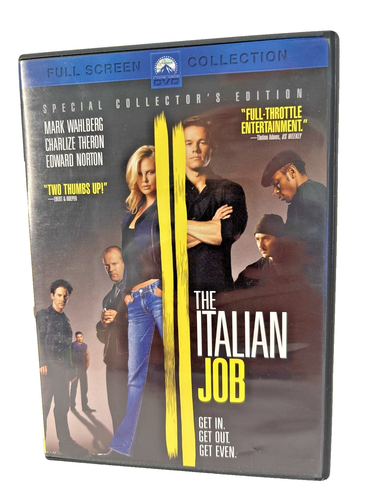 The Italian Job Collector’s Edition DVD Mark Wahlberg Full Screen VG