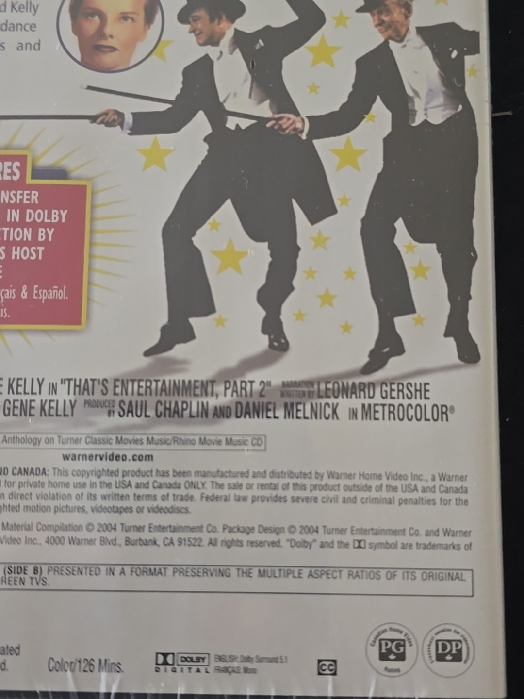 That’s Entertainment 2 DVD 1976 Remastered 2004