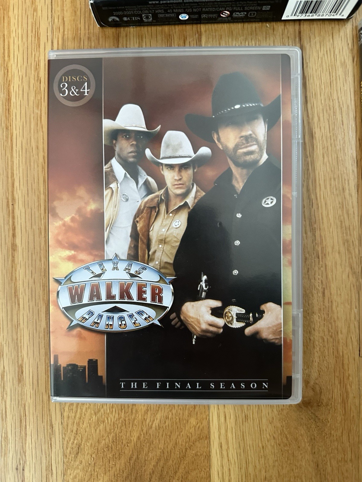 WALKER TEXAS RANGER The Final Season 6 DVD Set CHUCK NORRIS Very Good