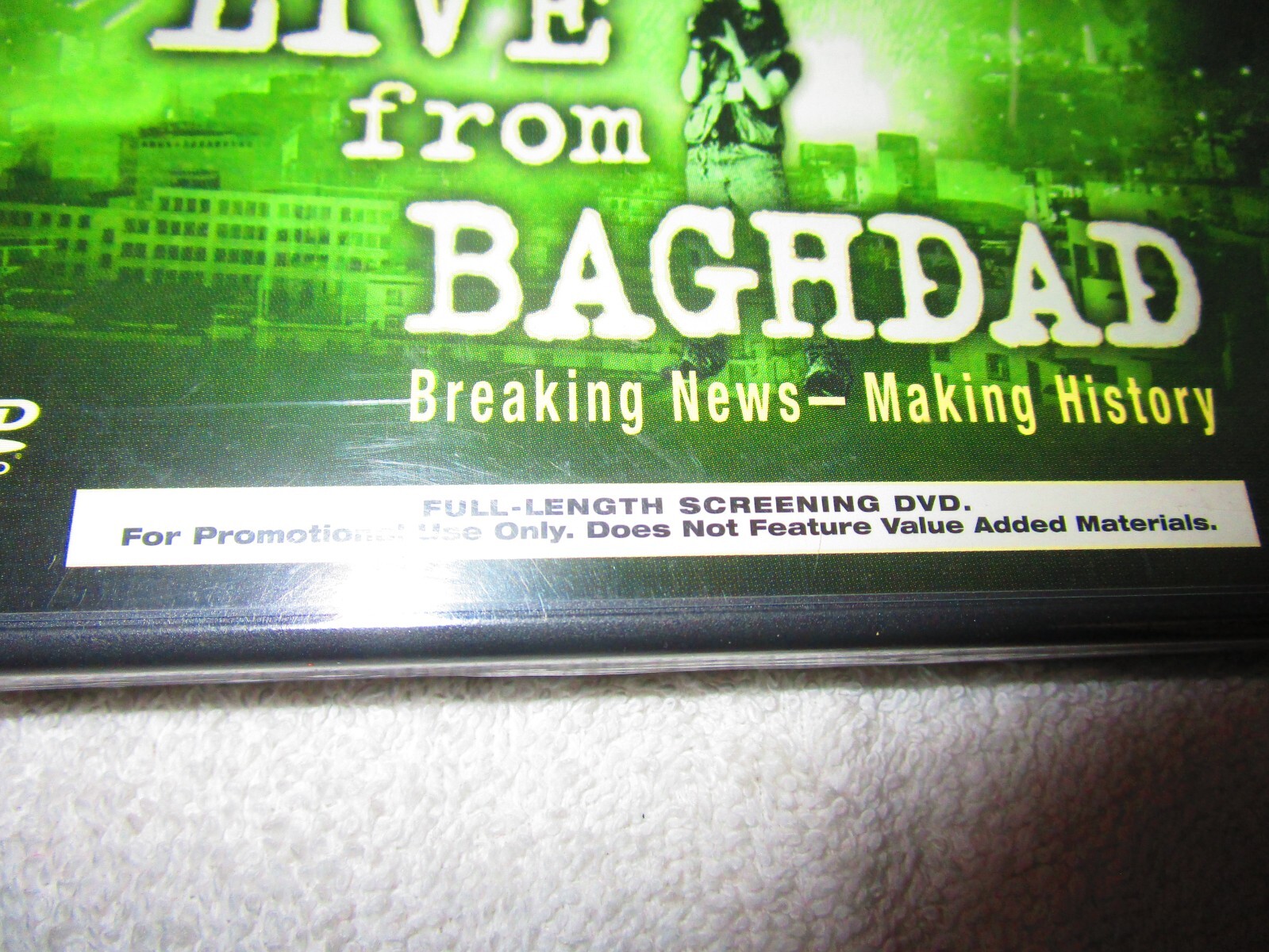 Live from Baghdad: Breaking News–Making History DVD (HBO Video)
