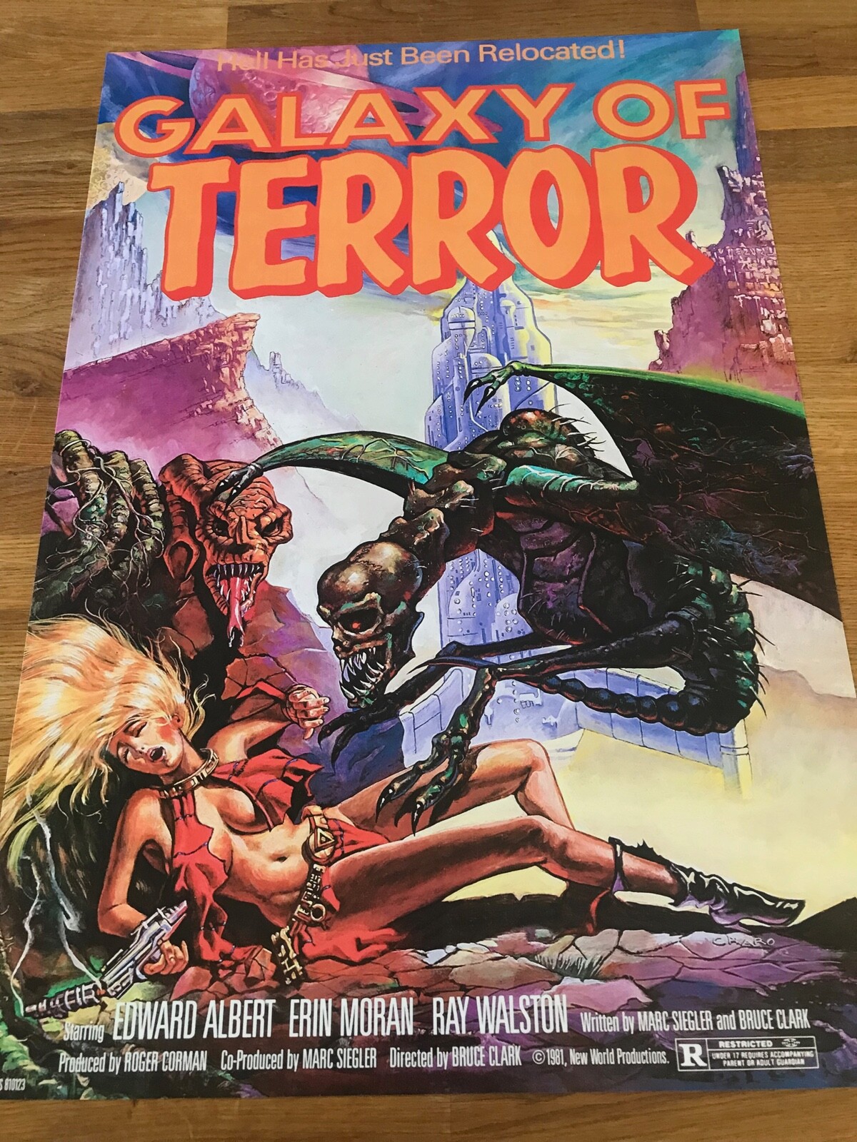 Movie Poster Galaxy of Terror 430mm x 640mm (bit bigger than A2)
