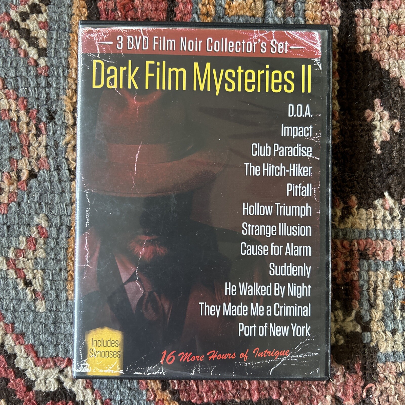 Dark Film Mysteries II (3-disc, DVD) film noir collector’s set 1940’s – 1950’s