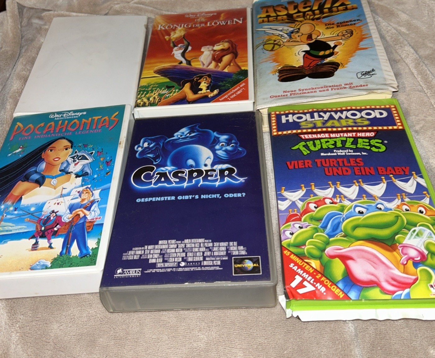 Lot of 6 VHS Assorted Titles