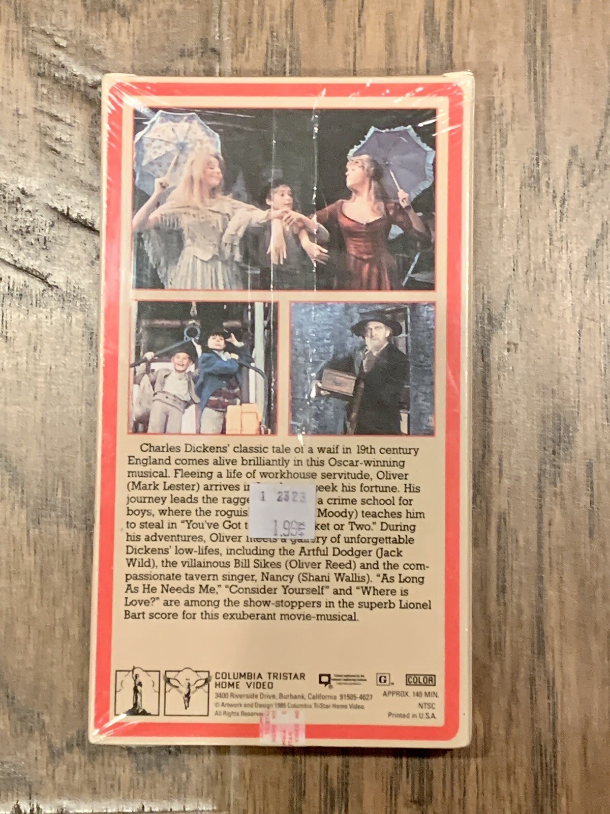 OLIVER! Ron Moody Oliver Reed VHS Factory SEALED NEW