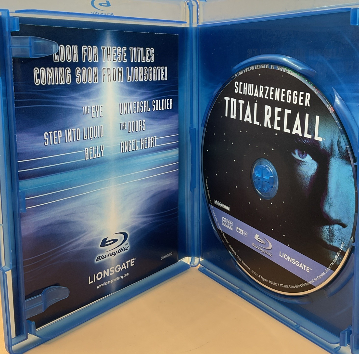 Total Recall Blu-ray 1990, 2006 Arnold Schwarzenegger **Buy 2 Get 1 Free**