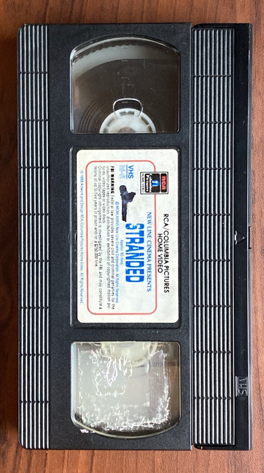 Stranded-Movie 1987/1988 VHS RCA/Columbia Pictures Home Video 80 Min. PG-13