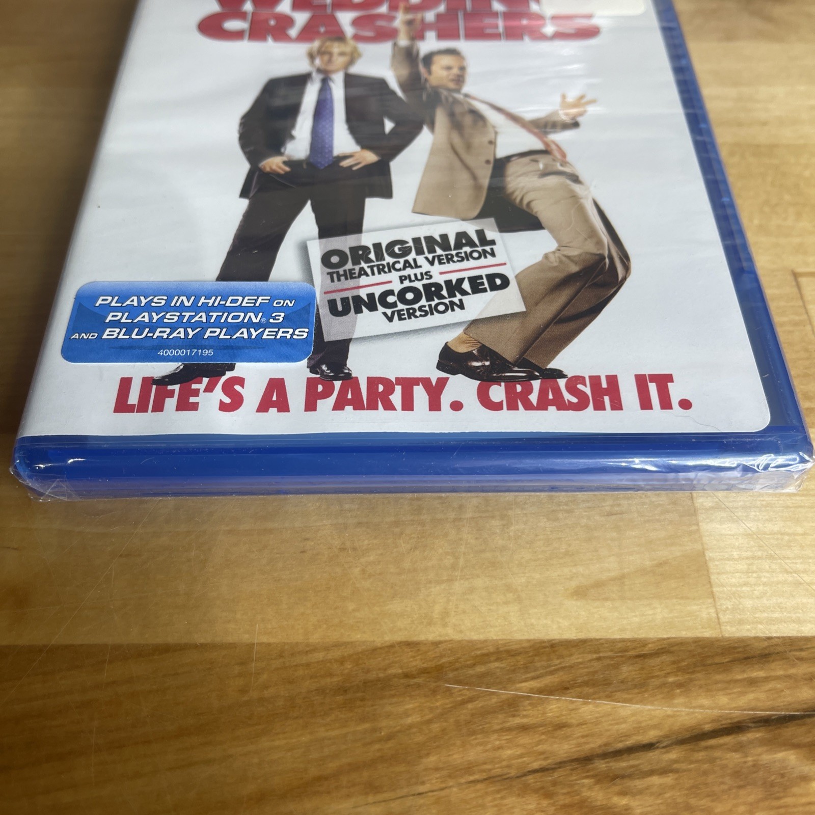 Wedding Crashers Blu-Ray 2008 Unrated Uncorked Edition Owen Wilson New Sealed