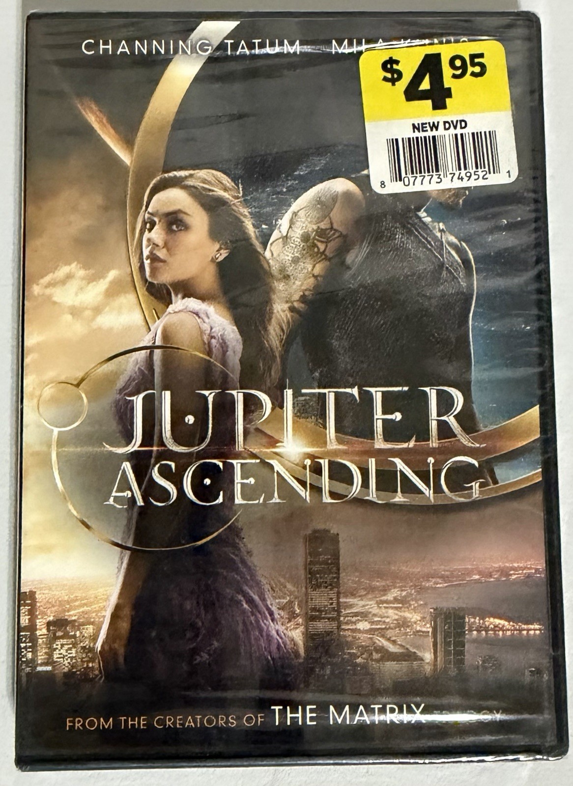 Jupiter Ascending Drama Sci-Fi DVD Movie Film | Channing Tatum Mila Kunis