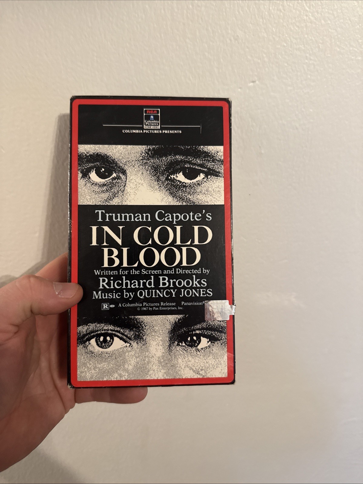 In Cold Blood (VHS, 1984) Truman Capote Quincy Jones Tape Vintage Film Case Incl