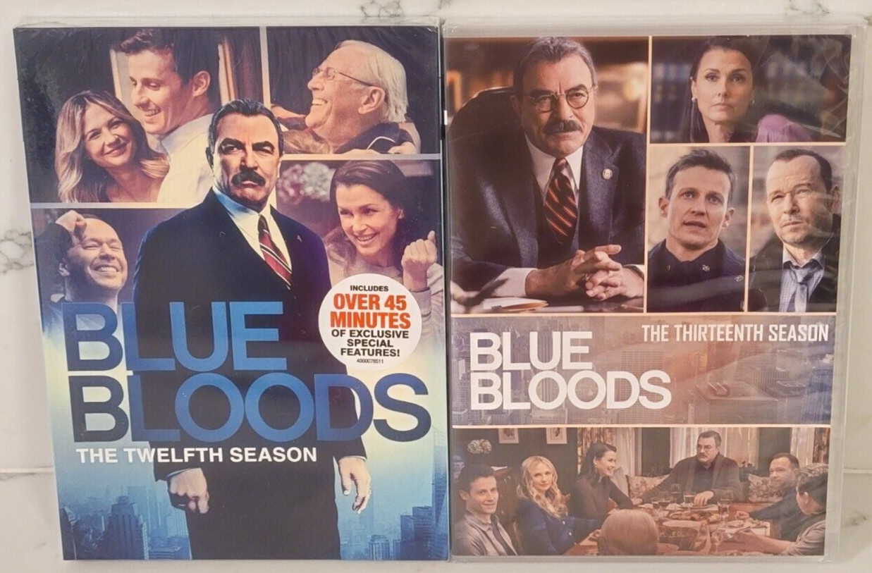 Blue Bloods Complete Seasons 12-13 ( DVD Disc Set ) Brand New & Sealed USA