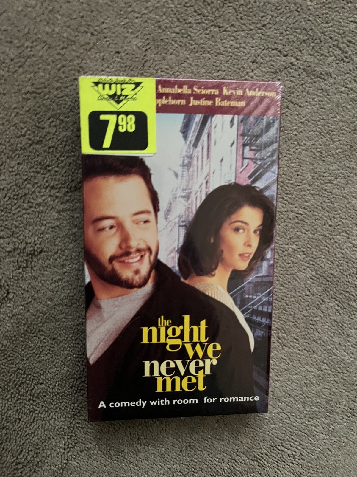 The Night We Never Met VHS 1993 Matthew Broderick Annabell Sciorra Sealed HBO