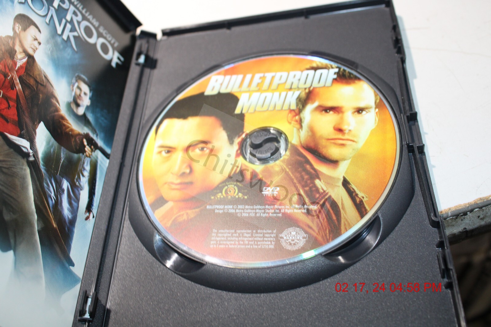 Bulletproof Monk Special Edition – DVD – Very Good – Sean Bell,K.C. Collins,Rog
