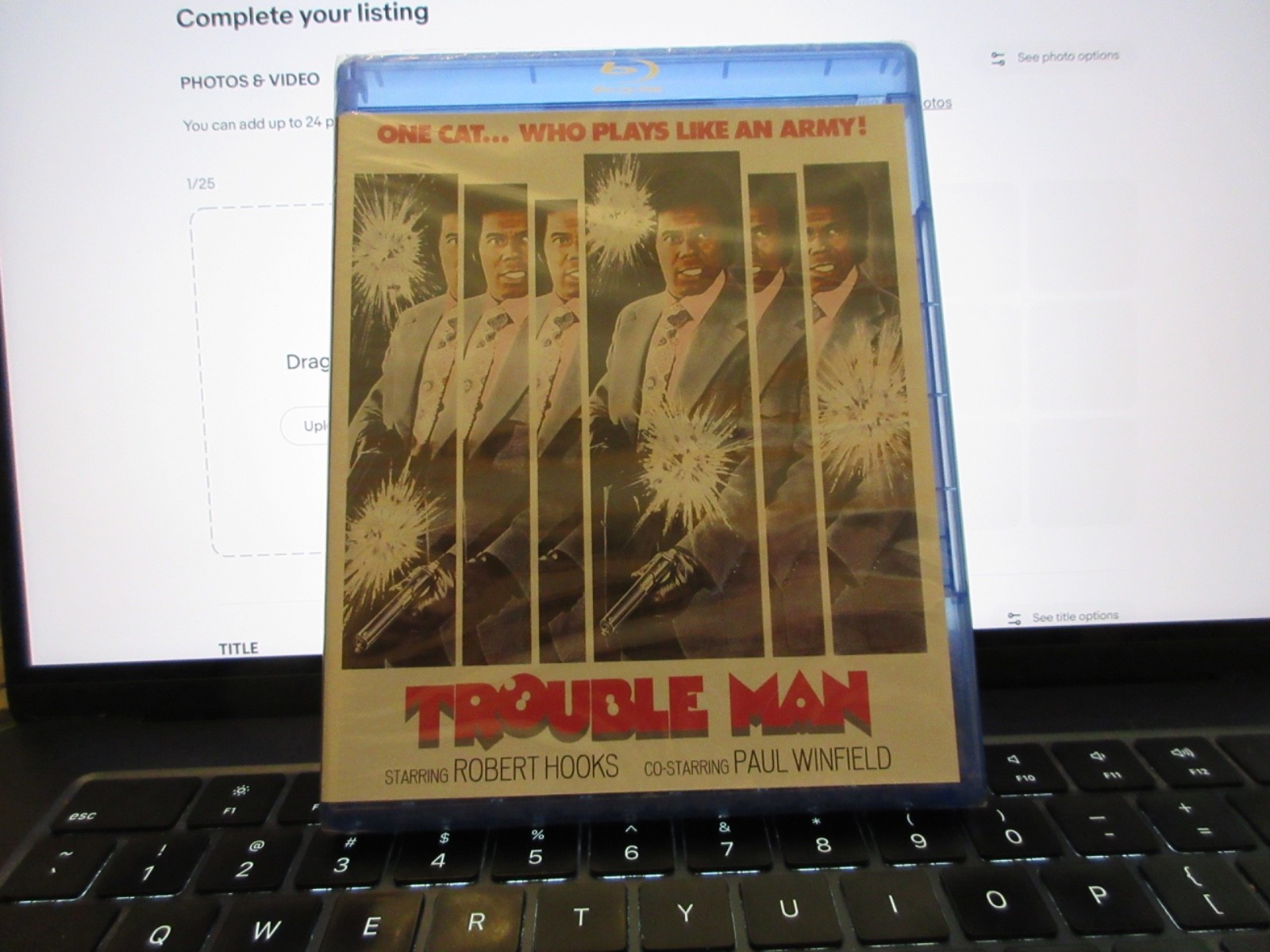 Trouble Man (1972) Kino Lorber BLU RAY *Brand New* OOP FREE BOX SHIP!!!
