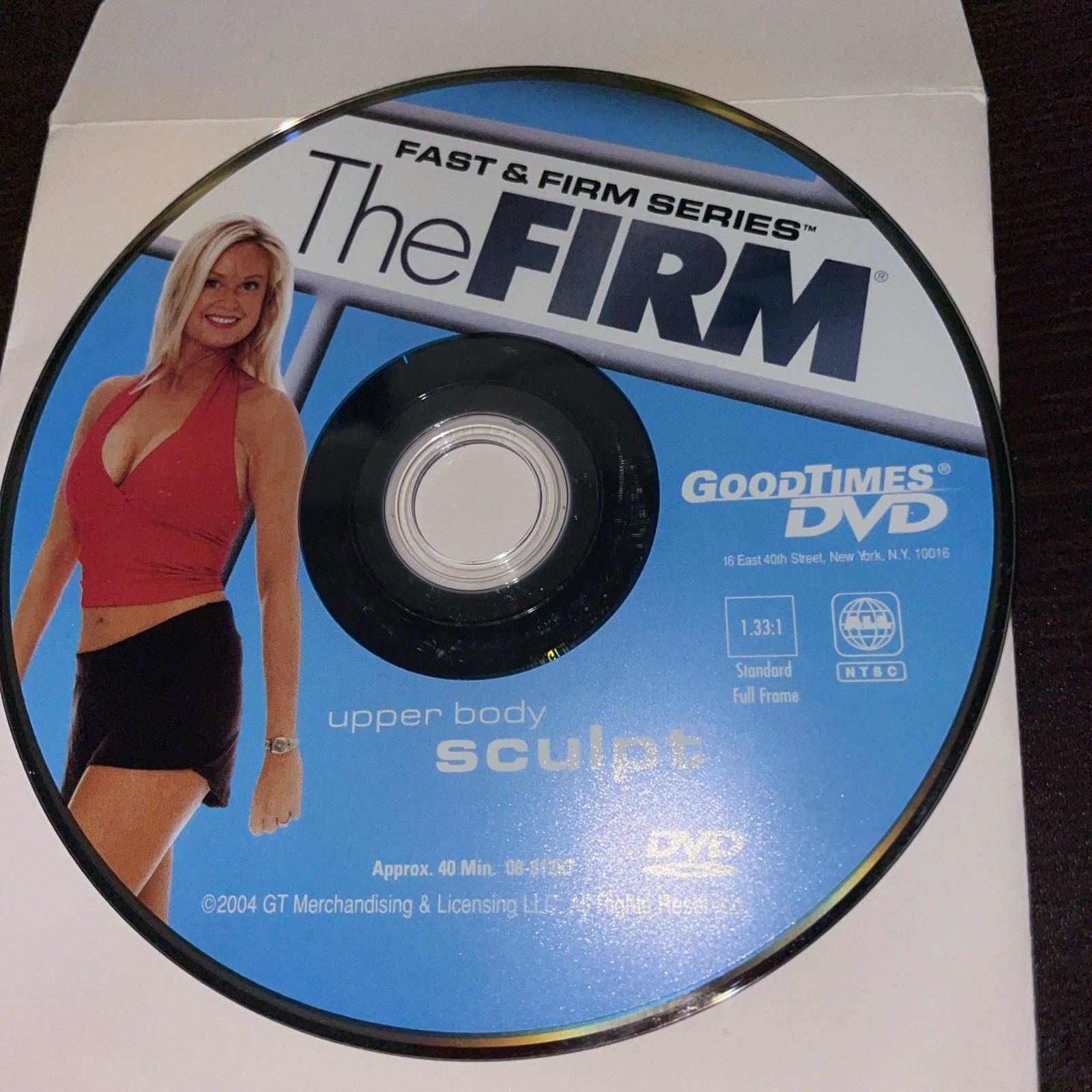 The Firm – Fast Firm: Upper Body Sculpt (DVD, 2004) 40 min FREE SHIP! *NO CASE*