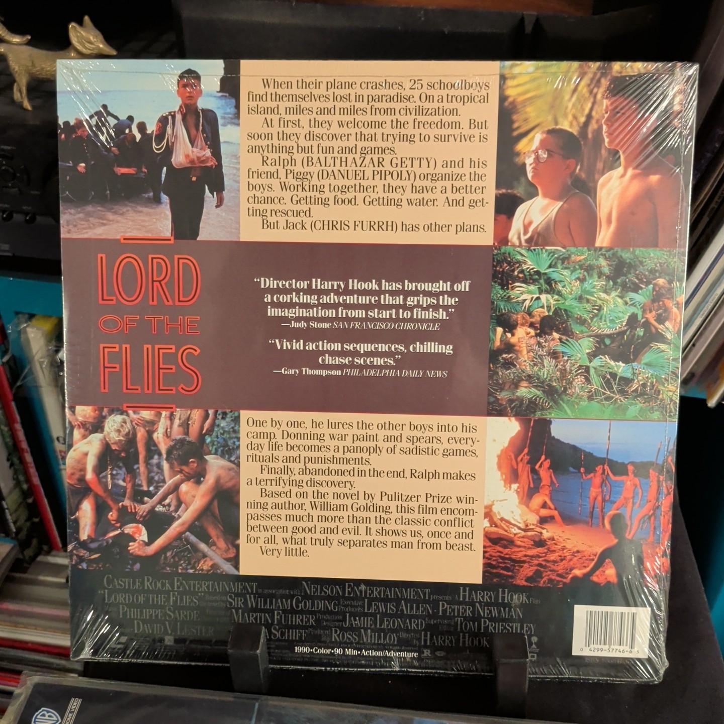 Lord of the Flies (1990) Laserdisc NEW SEALED