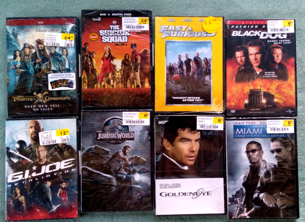 LOT OF 24 ACTION ADVENTURE THRILLER SUSPENSE BLU-RAYS & DVDs BRAND NEW SEALED