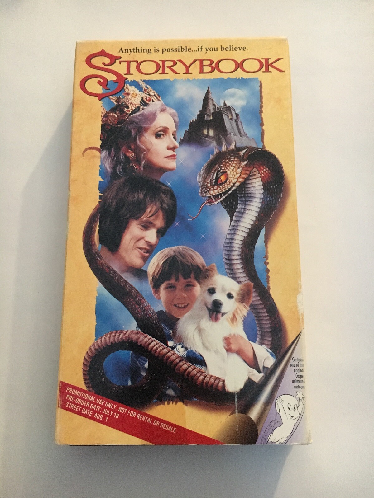 “STORYBOOK” VERY RARE! VHS CULT CLASSIC FANTASY ADVENTURE SCI-FI MOVIE *