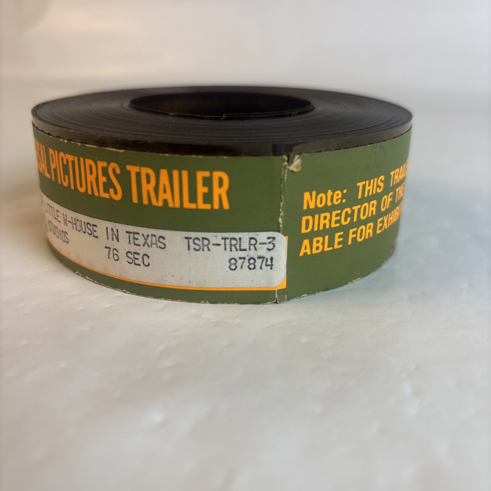 THE BEST LITTLE WHOREHOUSE IN TEXAS Theatrical Movie Trailer on 35mm Film Dolly