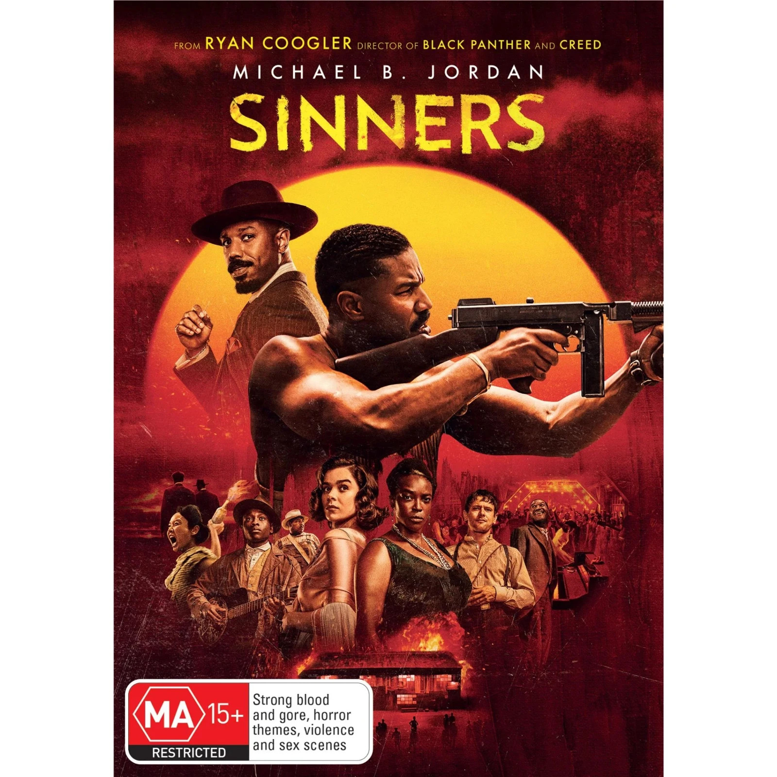 Sinners (DVD, 2025) NEW