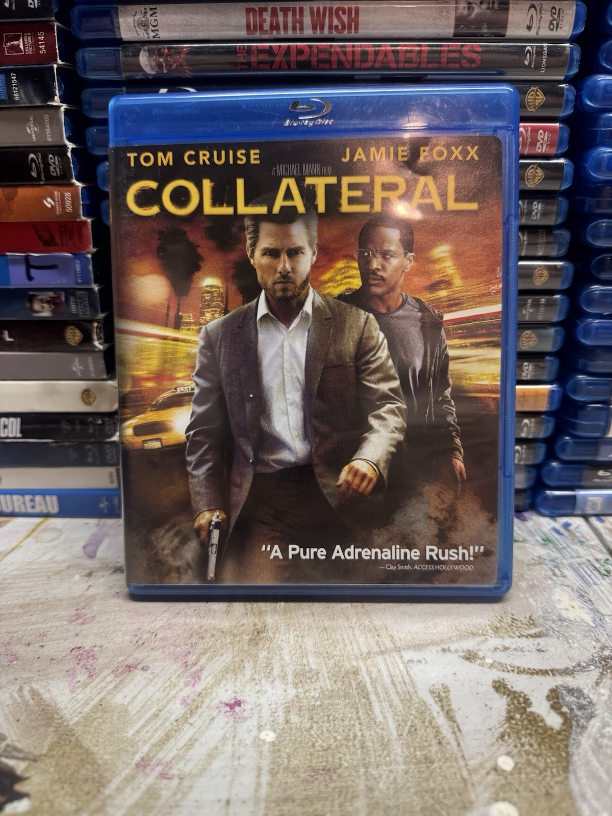 Collateral (Blu-ray Disc, 2010) Tom Cruise Jamie Fox