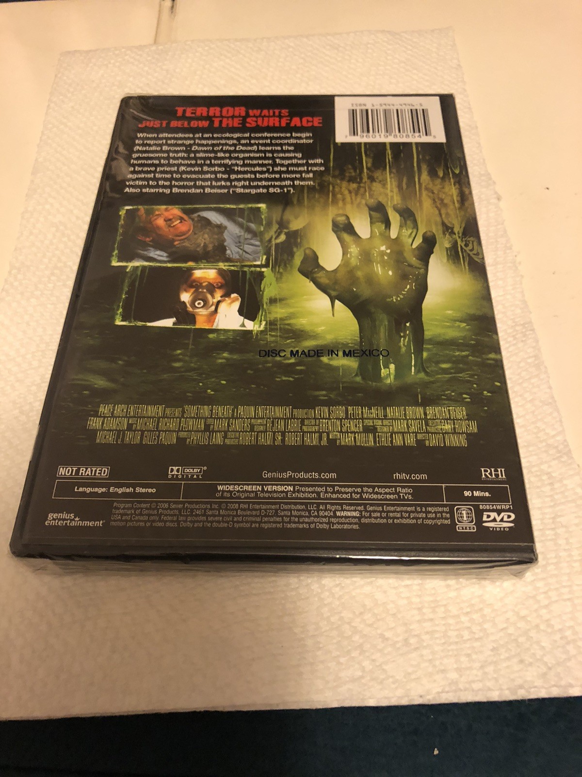 Something Beneath (DVD, 2008) Kevin Sorbo BRAND NEW / FACTORY SEALED RARE OOP