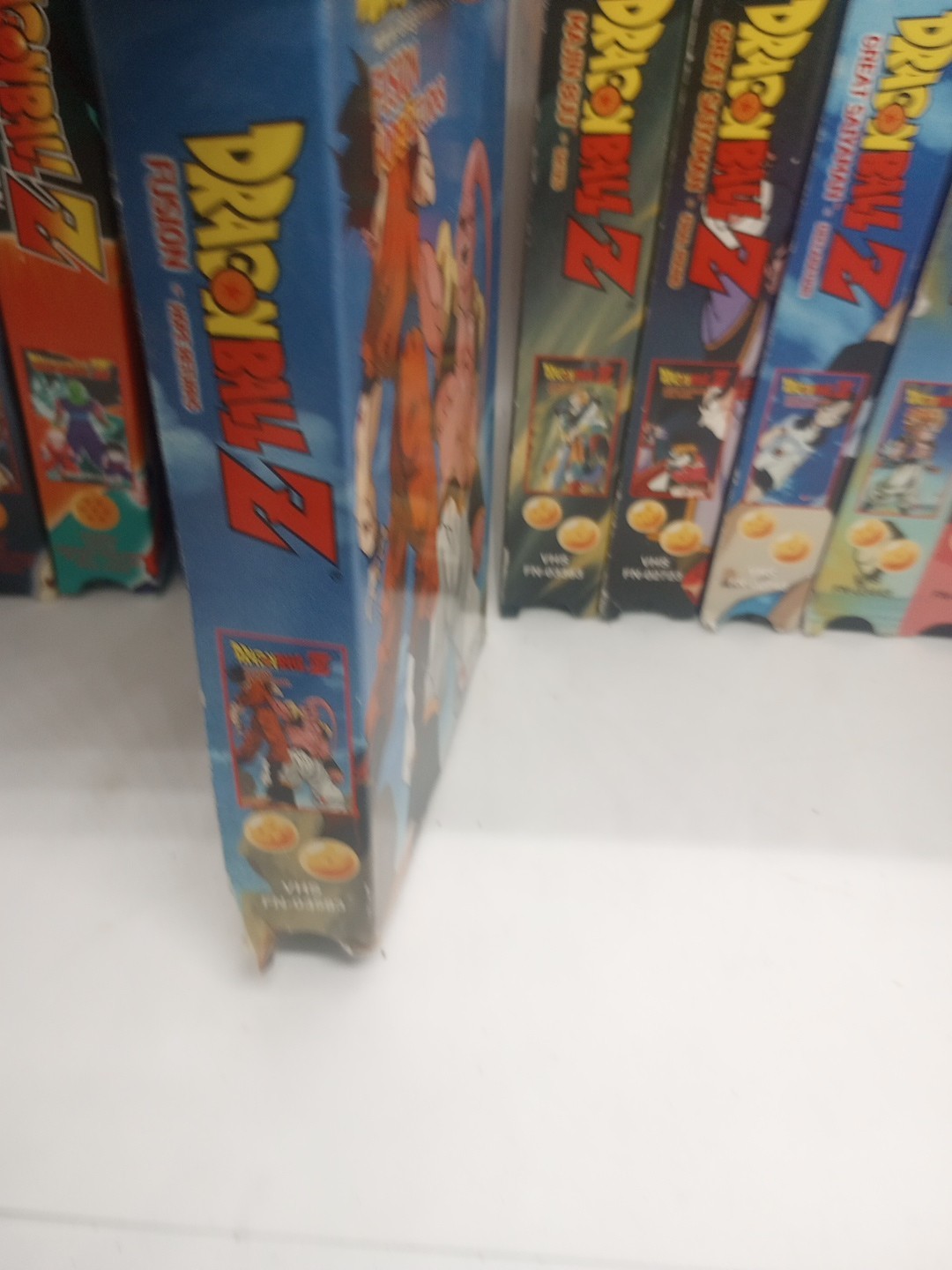 Vintage Dragonball Z VHS Lot Of 14 Various Titles 1997 2000