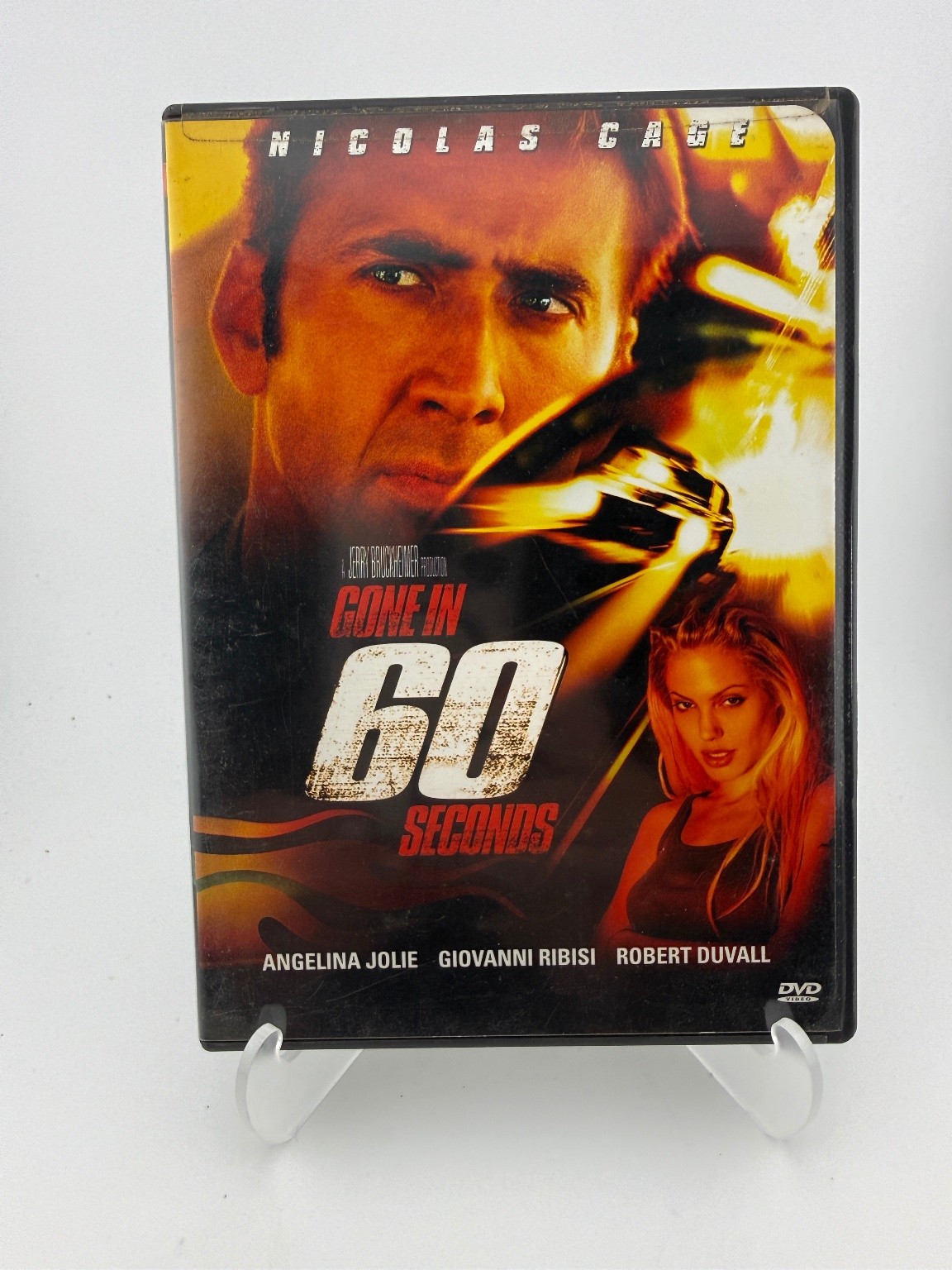 Gone in 60 Seconds DVD 2000 Nicolas Cage Angelina Jolie Jerry Bruckheimer