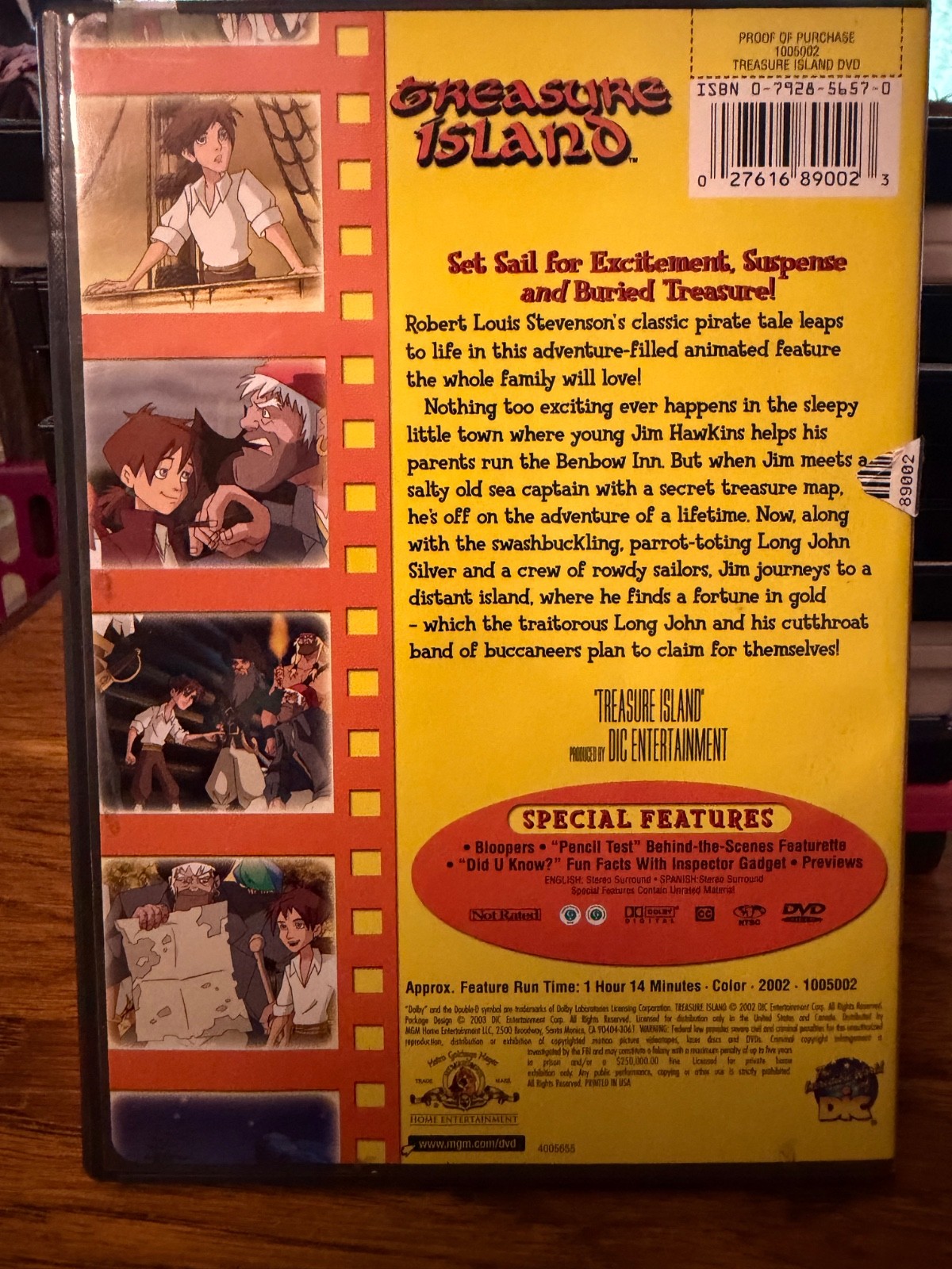 Treasure Island (DVD, 2003)