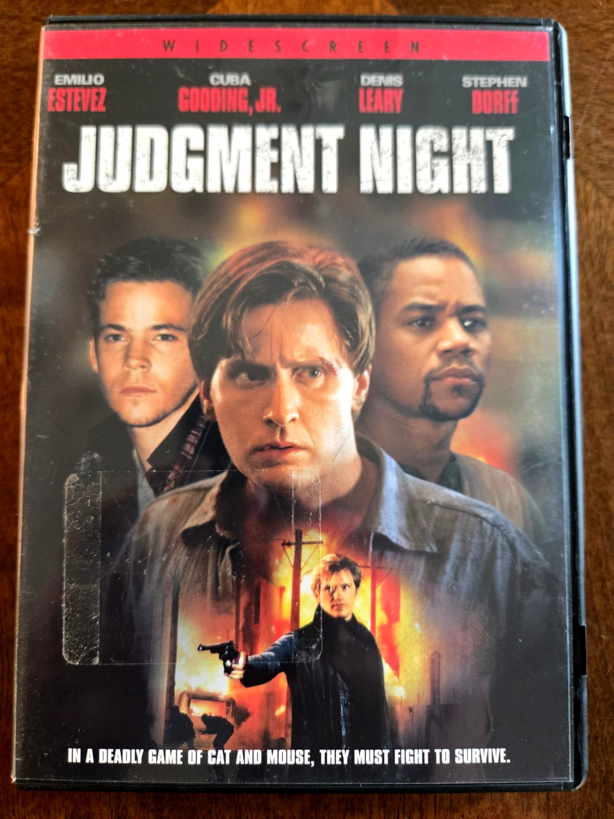 Judgment Night DVD (1993 Stephen Hopkins)OOP Emilio Estevez Cuba Gooding D Leary