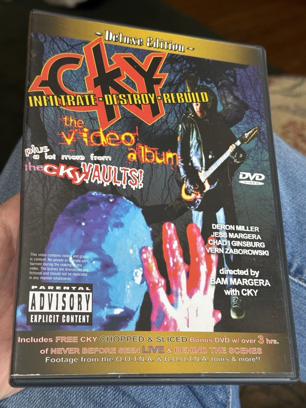 CKY-Infiltrate Destroy Rebuild: The Video Album (2 DVD Set)/OOP/Used/Excellent!!