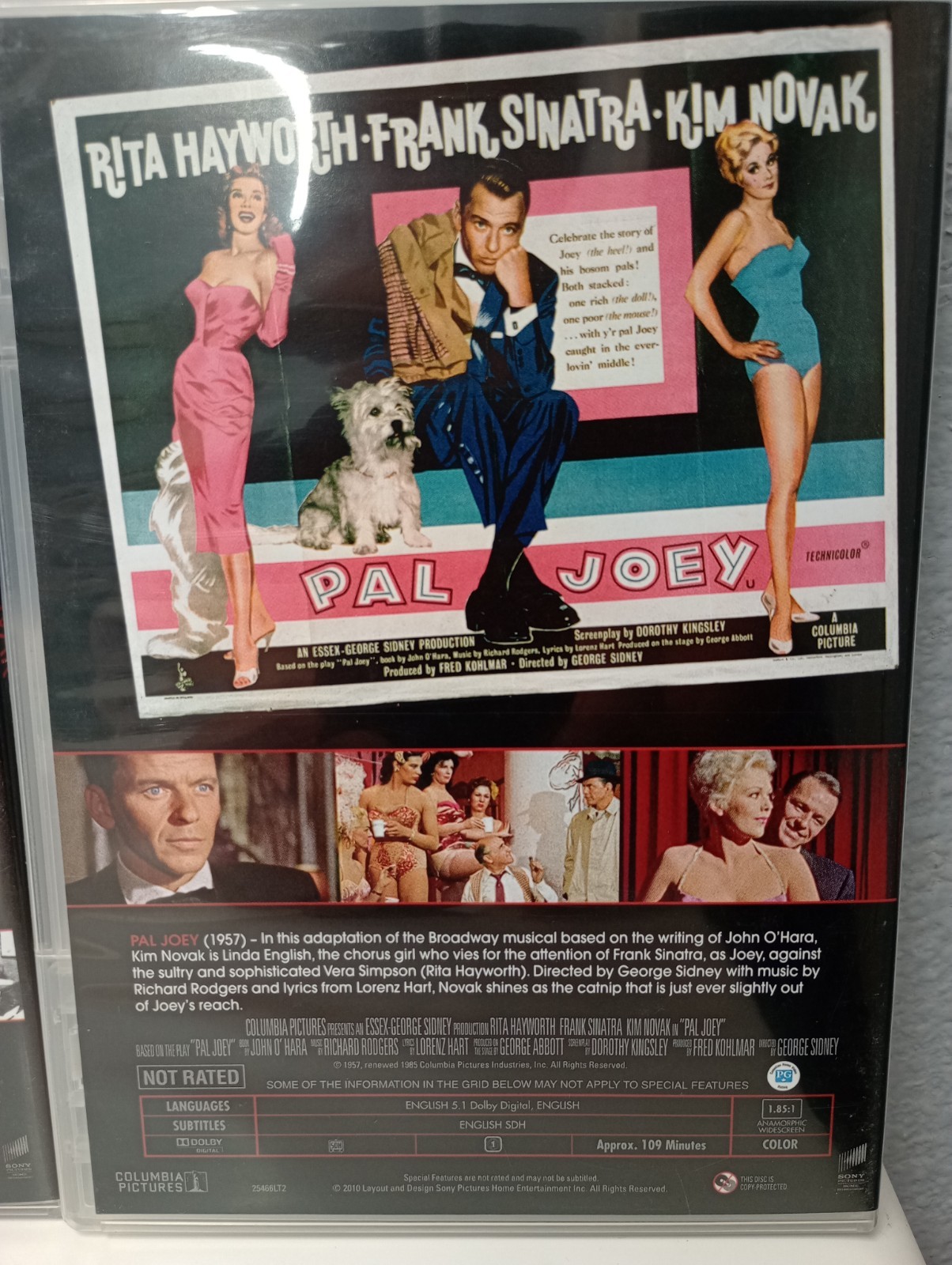 The Kim Novak Film Collection (DVD) Picnic, Jeanne Eagles, Bell Book & Candle..