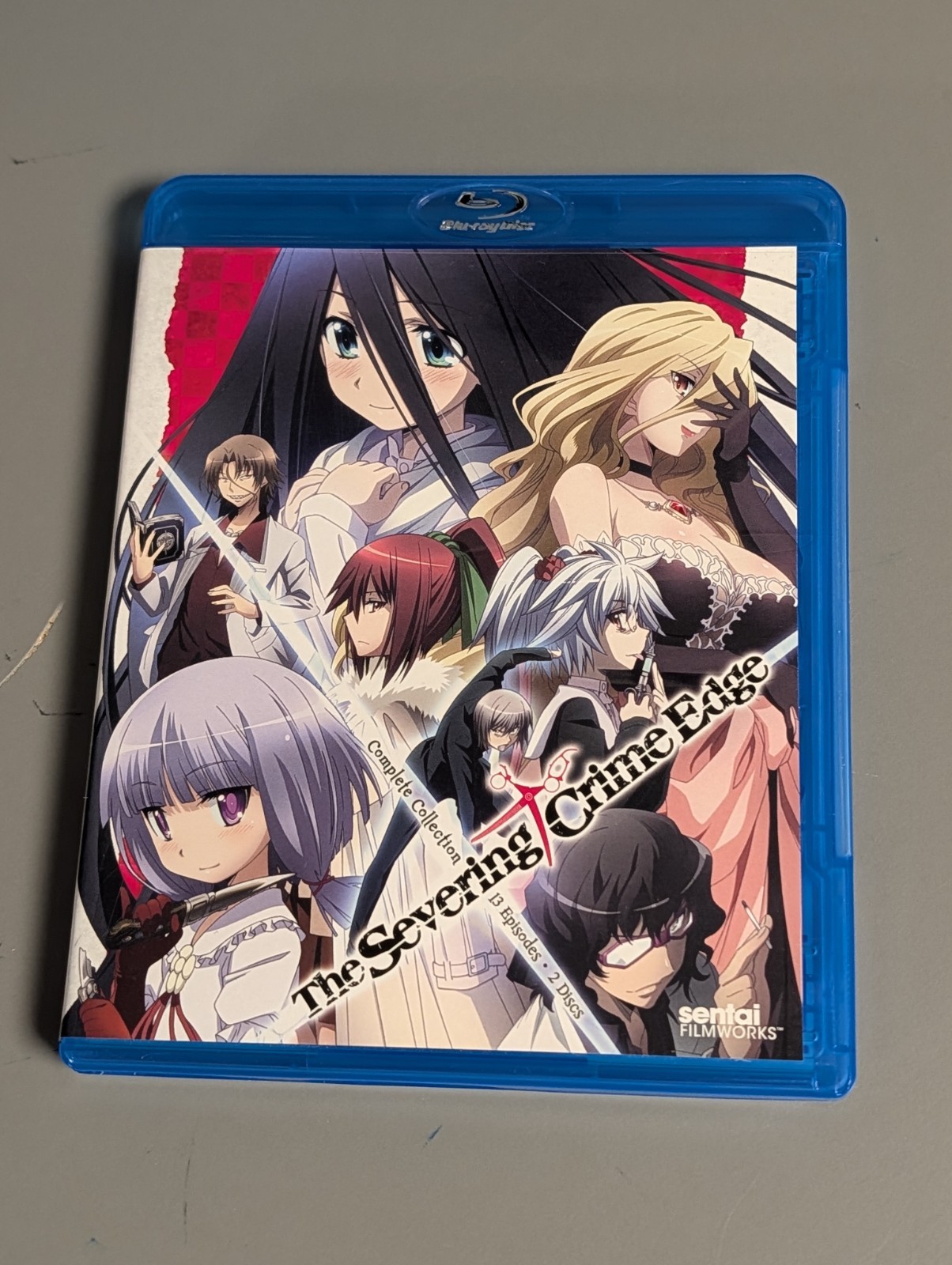 *THE SEVERING CRIME EDGE* COMPLETE COLLECTION* 3-DISC BLU-RAY SWEET!