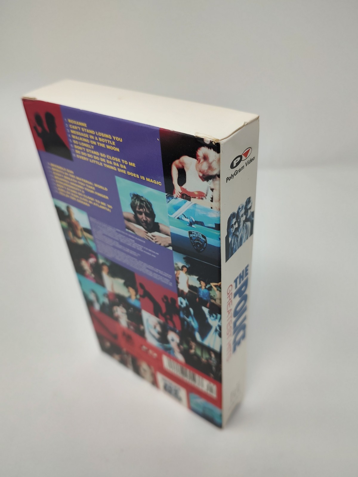 The Police Greatest Hits (VHS, 1999) Sting Roxanne Message In A Bottle U2 INXS