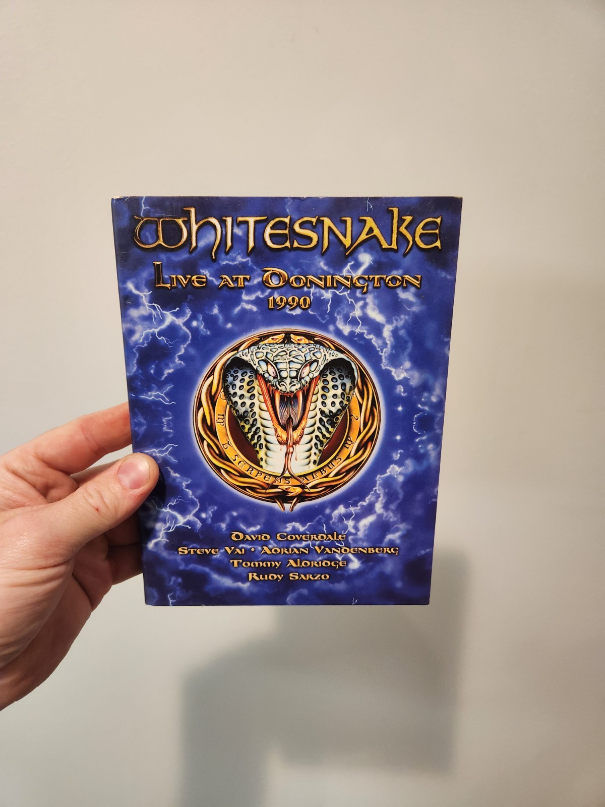 WHITESNAKE Live at Donington 1990 Hard Rock DVD Frontiers Records Concert Show