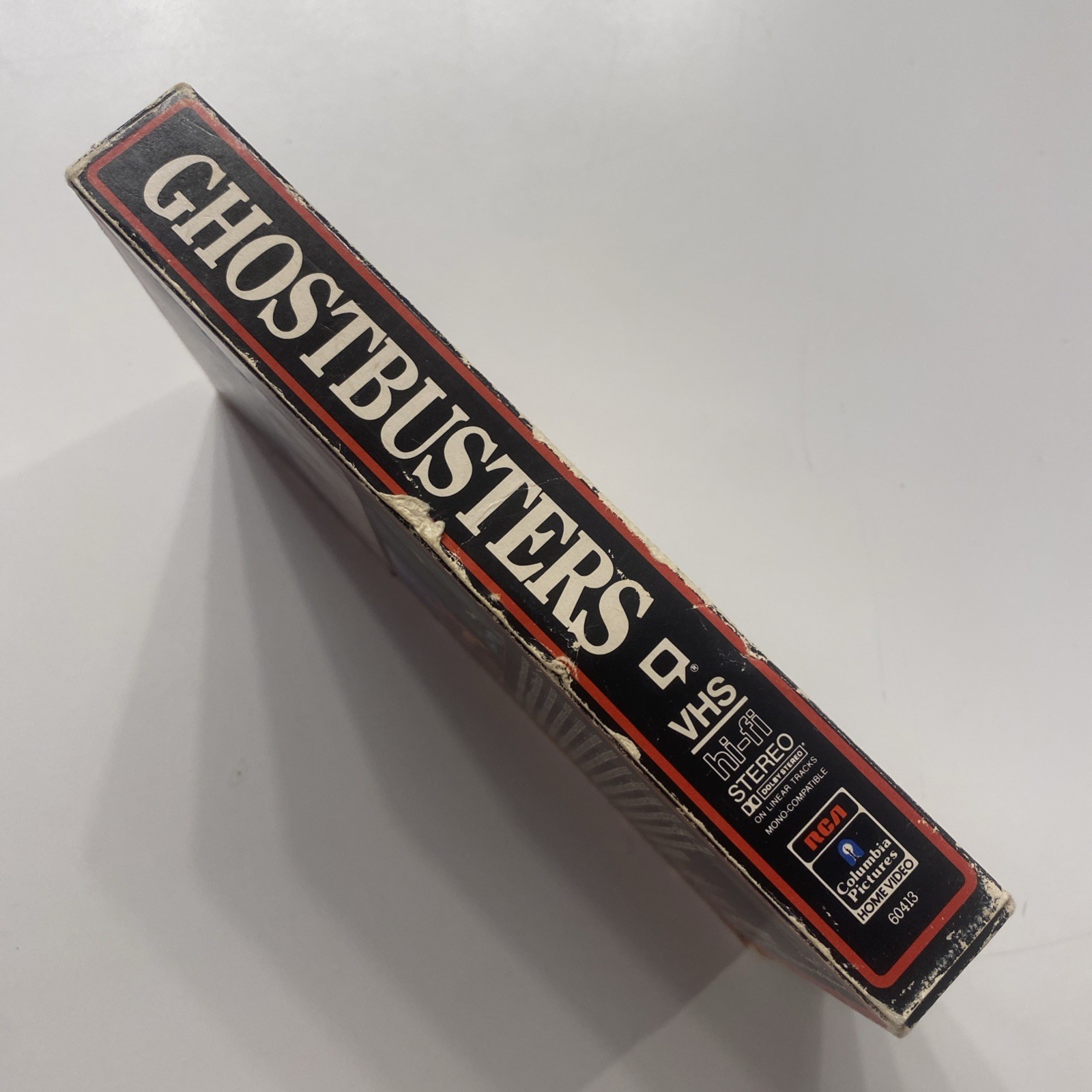 Ghostbusters (VHS, 1985) 1st Edition RCA Red Border Heavy Box Wear
