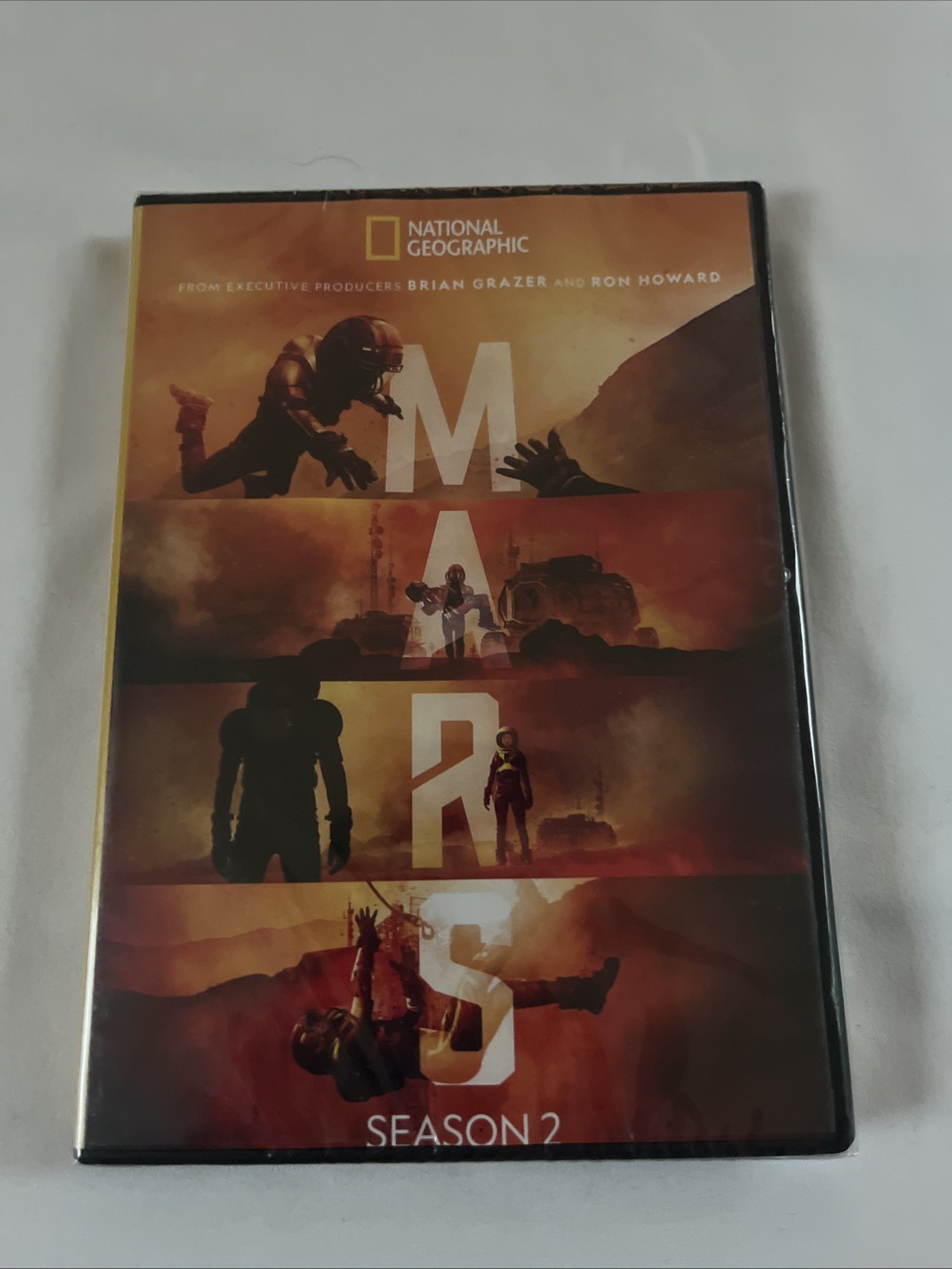 National Geographic: Mars – Season Two (2-DVD Set, 2018) Ron Howard NEW Sealed!