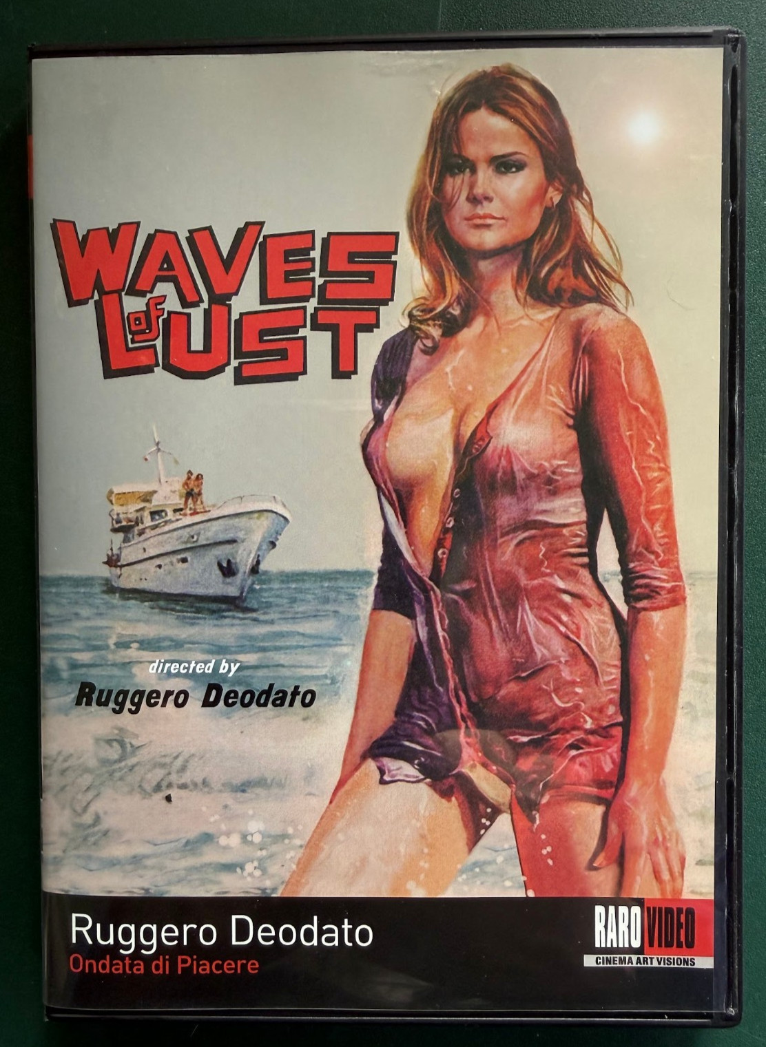 Waves of Lust (DVD) 1975 Italy, Ruggero Deodato, very good condition Ohio seller