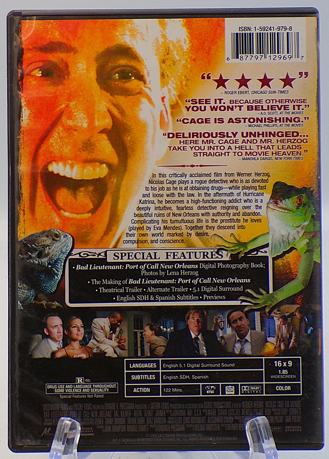 Bad Lieutenant Port of Call New Orleans DVD Cage Herzog R1