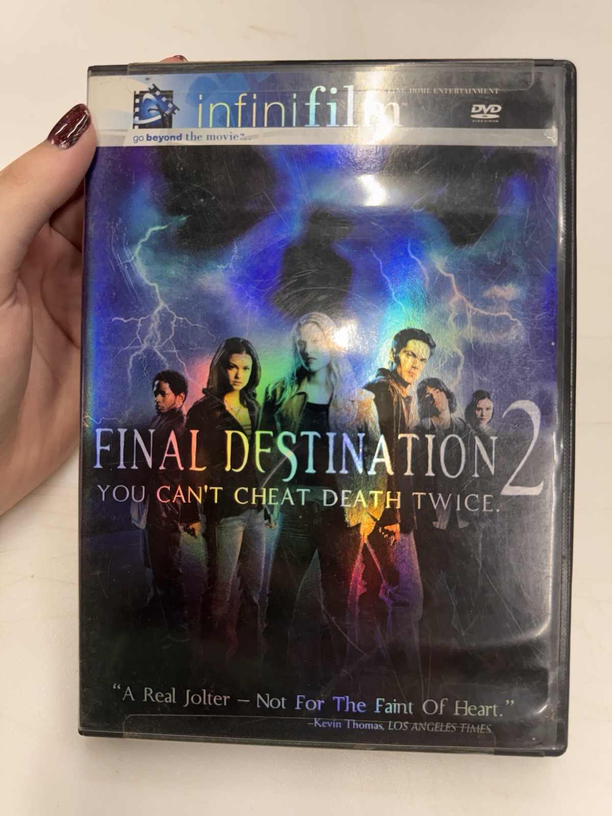 Final Destination 2 DVD Infinifilm Widescreen Disc Tested Working