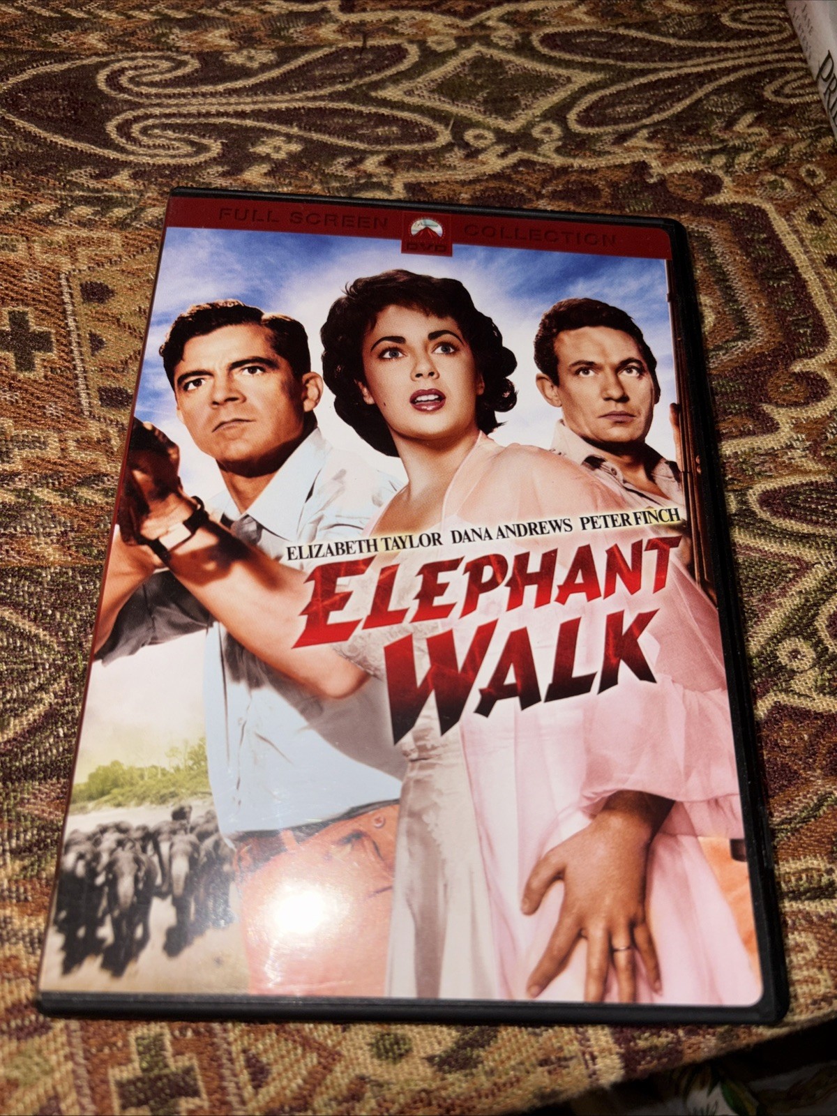 Elephant Walk (DVD, 1953 Elizabeth Taylor, Dana Andrews