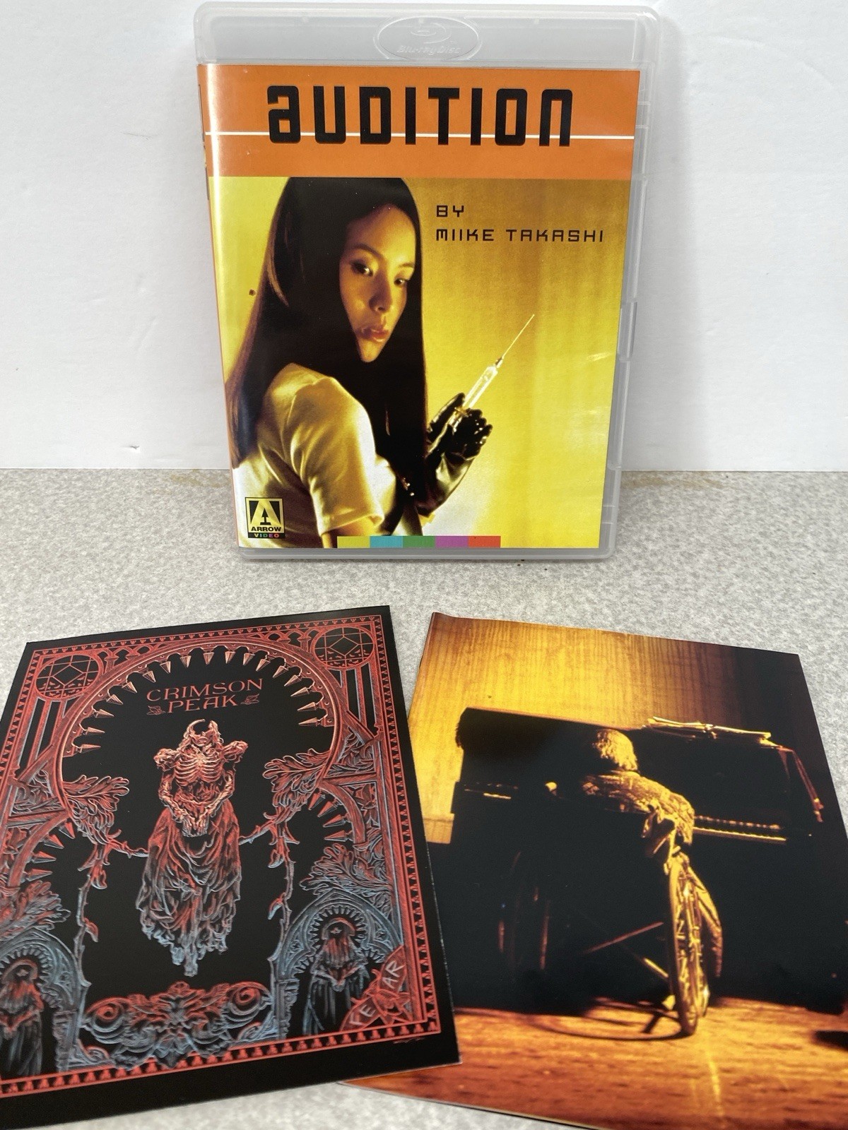 Audition Blu-ray J-Horror Japanese Horror 1999 Cult Classic Miike Takashi Insert