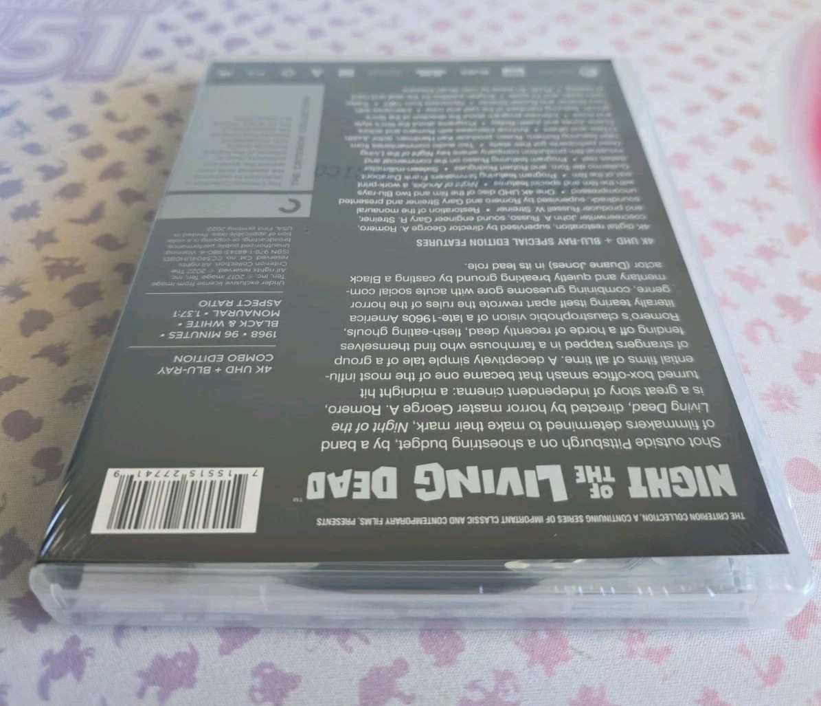 Night of the Living Dead (Criterion Collection) (4K Ultra HD + Blu-ray, 1968)