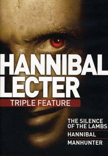 Hannibal Lecter Triple Feature (Silence of the Lambs Hannibal Man – GOOD