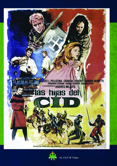 Las Hijas Del Cid,New DVD, Fernando Cebrián, Sandro Moretti, Chantal Deberg, Eli