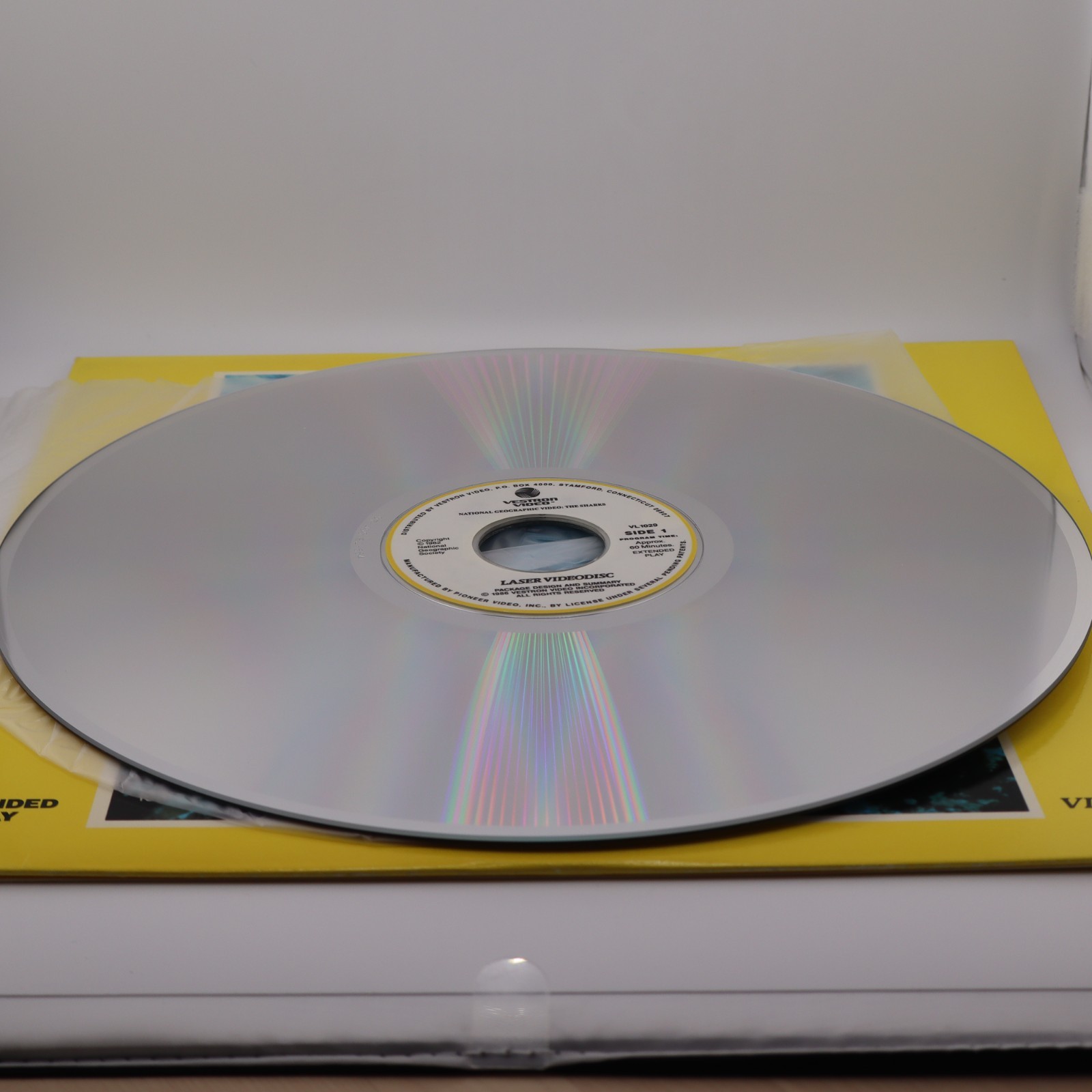 National Geographic: The Sharks / Land of the Tiger / African Wildlife LASERDISC