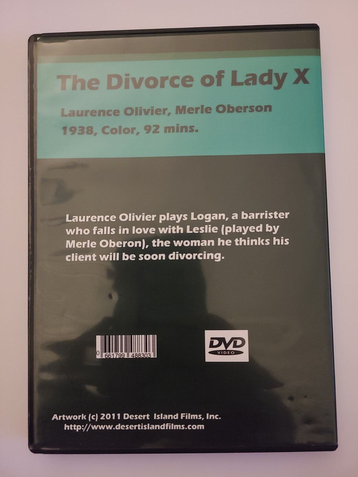 The Divorce of Lady X (DVD, 1938) Laurence Olivier Merle Oberon Classic Comedy